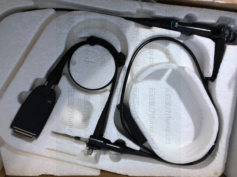 OLYMPUS  ENF-VT2电子鼻咽喉镜，橡皮老化发黄漏水.jpg