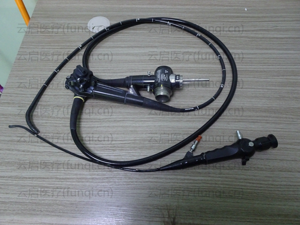 OLYMPUS  GIF-Q150胃镜钢丝螺旋管老化 角度紧.jpg
